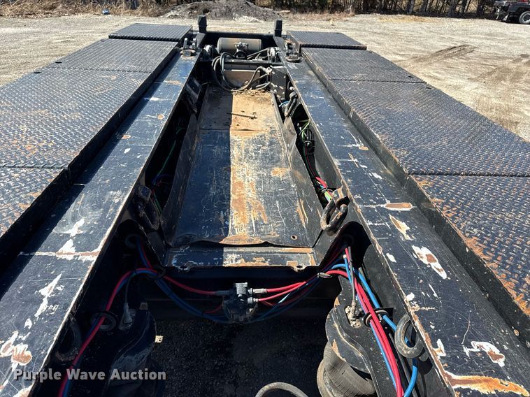 image for item DS3636 2021 Trail King TK110HDG lowboy equipment trailer