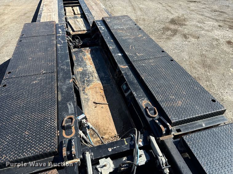 image for item DS3636 2021 Trail King TK110HDG lowboy equipment trailer