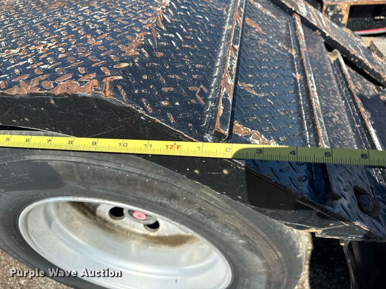 image for item DS3636 2021 Trail King TK110HDG lowboy equipment trailer