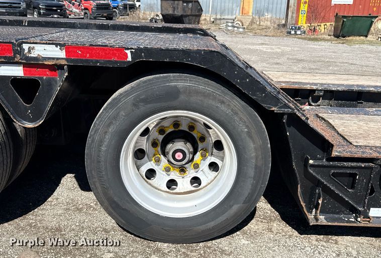 image for item DS3636 2021 Trail King TK110HDG lowboy equipment trailer