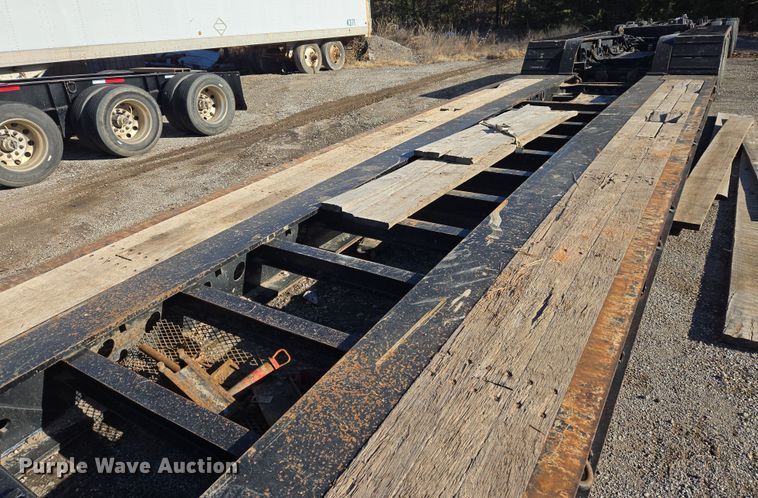 image for item DS3643 2020 Liddell M-60-F 120 lowboy equipment trailer