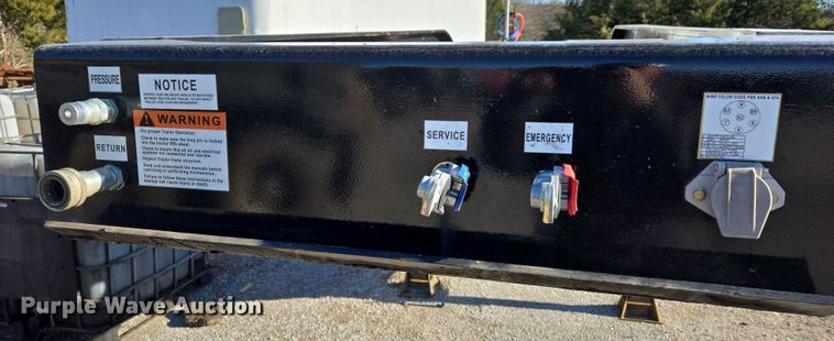 image for item DS3643 2020 Liddell M-60-F 120 lowboy equipment trailer