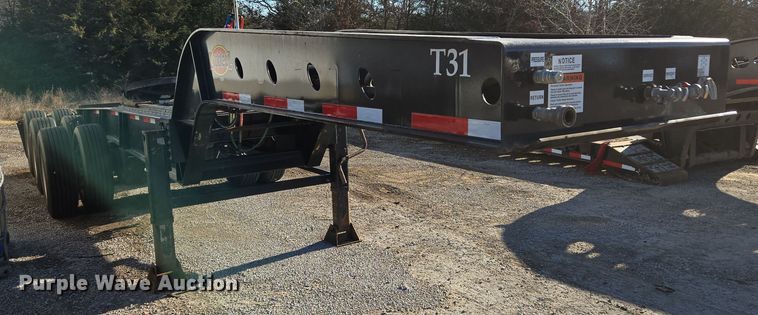 image for item DS3643 2020 Liddell M-60-F 120 lowboy equipment trailer