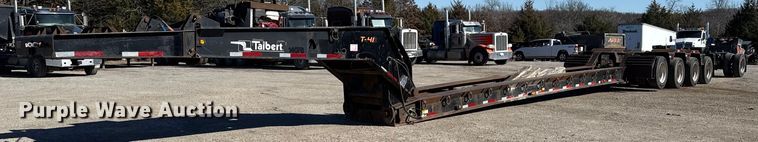 image for item DS3650 1996 Talbert 60T lowboy beam trailer