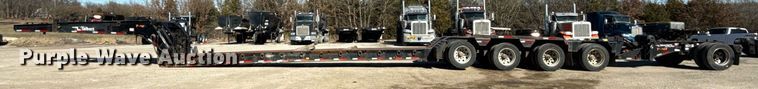 image for item DS3650 1996 Talbert 60T lowboy beam trailer