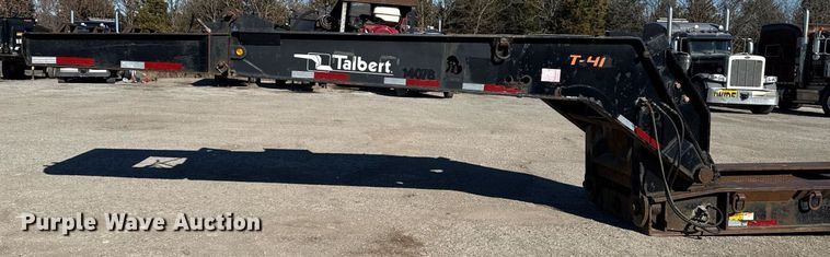 image for item DS3650 1996 Talbert 60T lowboy beam trailer