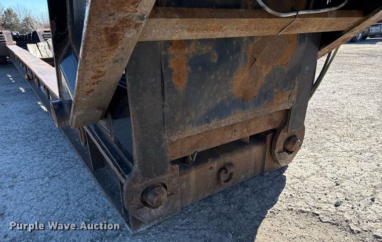 image for item DS3650 1996 Talbert 60T lowboy beam trailer