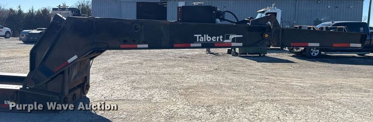 image for item DS3650 1996 Talbert 60T lowboy beam trailer