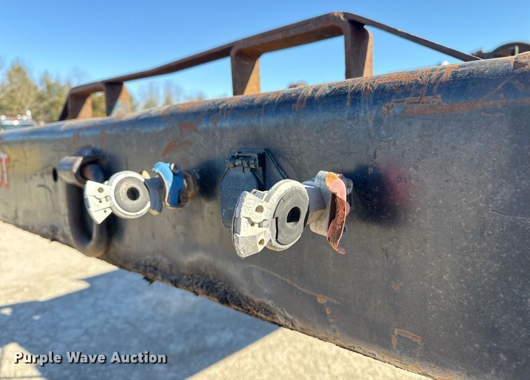image for item DS3650 1996 Talbert 60T lowboy beam trailer
