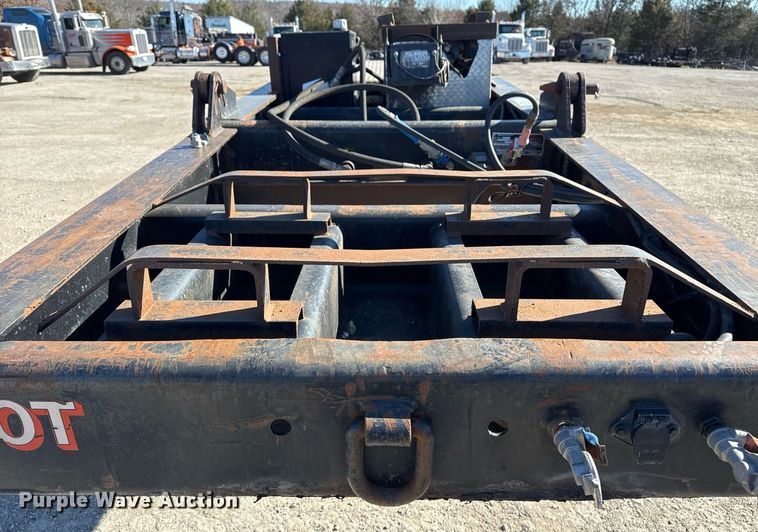 image for item DS3650 1996 Talbert 60T lowboy beam trailer