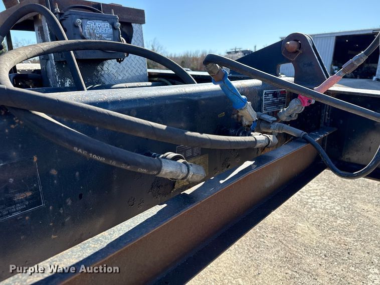 image for item DS3650 1996 Talbert 60T lowboy beam trailer