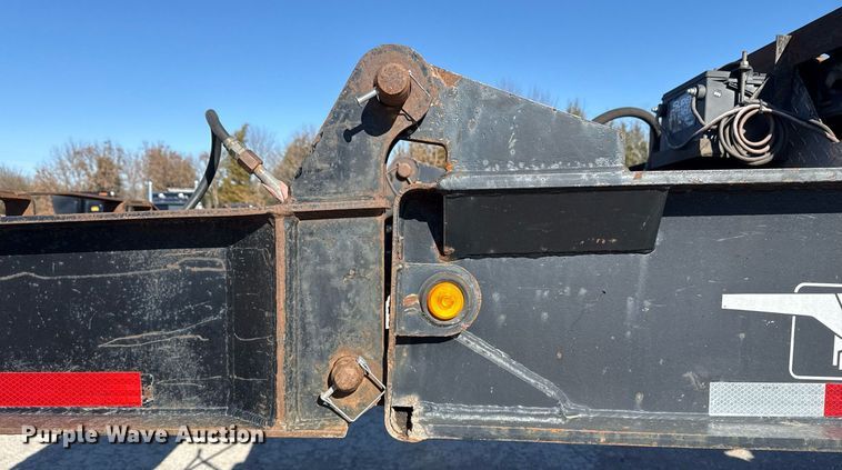 image for item DS3650 1996 Talbert 60T lowboy beam trailer
