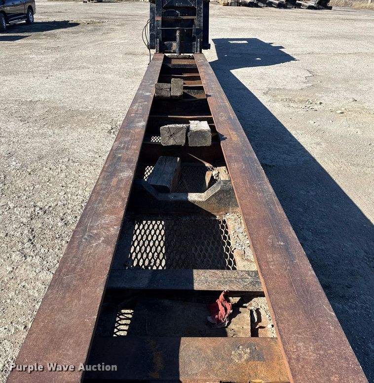image for item DS3650 1996 Talbert 60T lowboy beam trailer