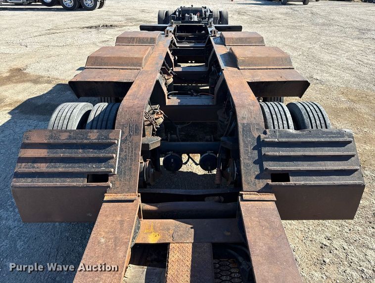 image for item DS3650 1996 Talbert 60T lowboy beam trailer