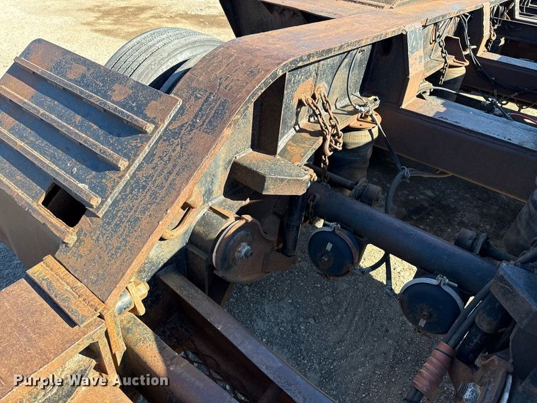 image for item DS3650 1996 Talbert 60T lowboy beam trailer