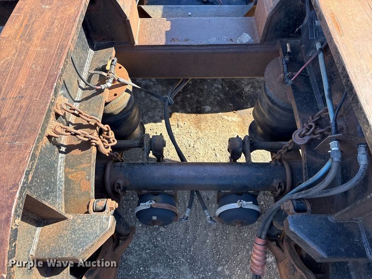 image for item DS3650 1996 Talbert 60T lowboy beam trailer