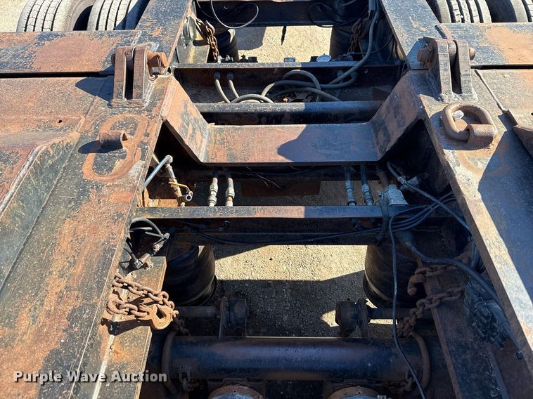 image for item DS3650 1996 Talbert 60T lowboy beam trailer