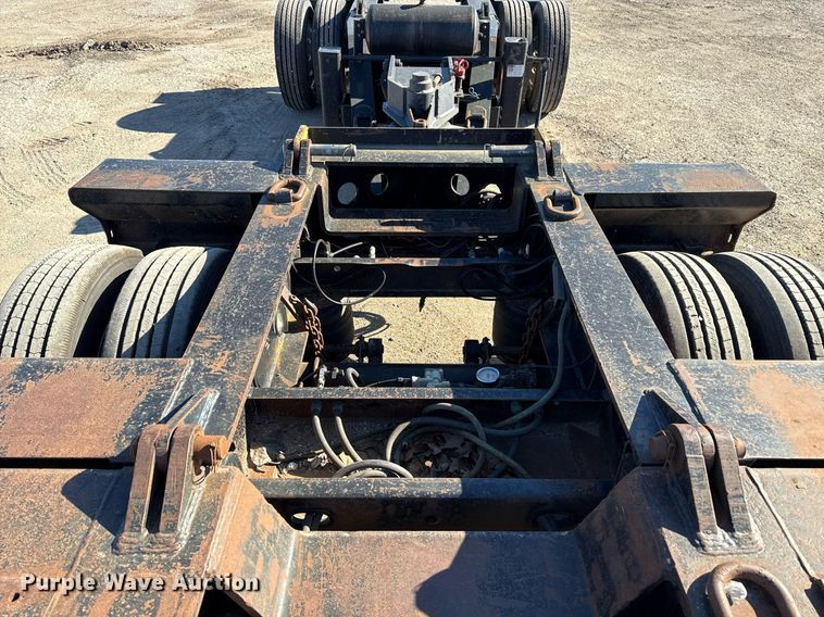 image for item DS3650 1996 Talbert 60T lowboy beam trailer