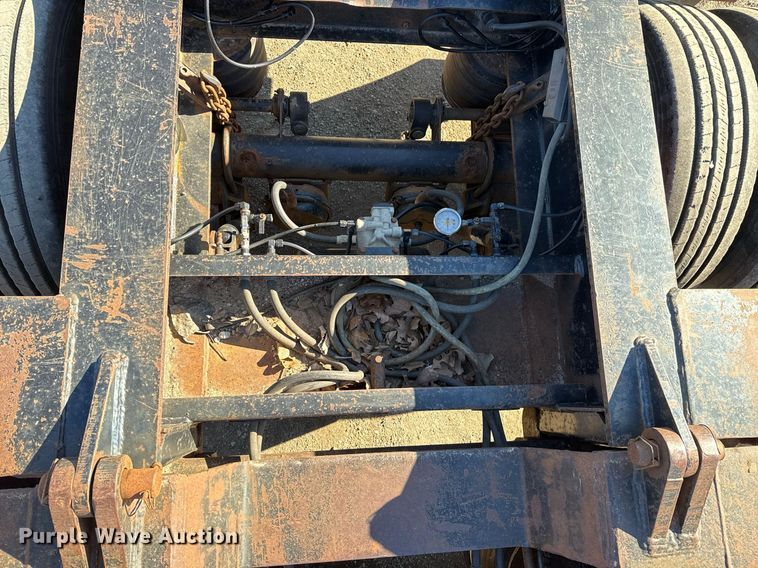 image for item DS3650 1996 Talbert 60T lowboy beam trailer