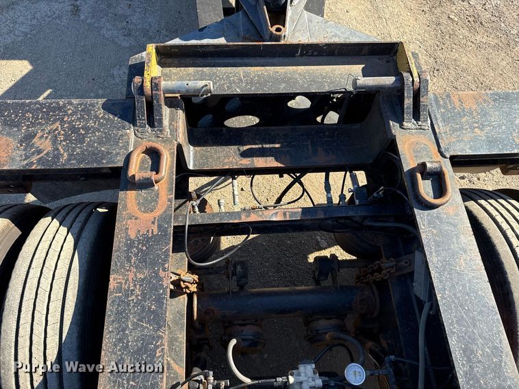 image for item DS3650 1996 Talbert 60T lowboy beam trailer
