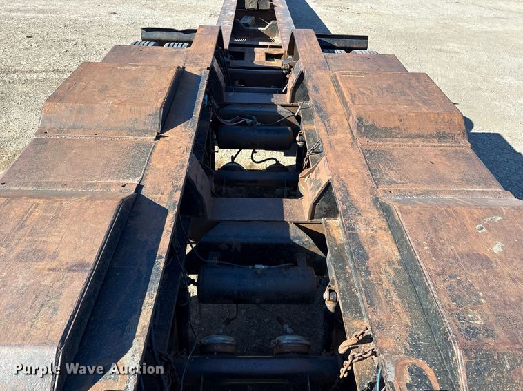 image for item DS3650 1996 Talbert 60T lowboy beam trailer