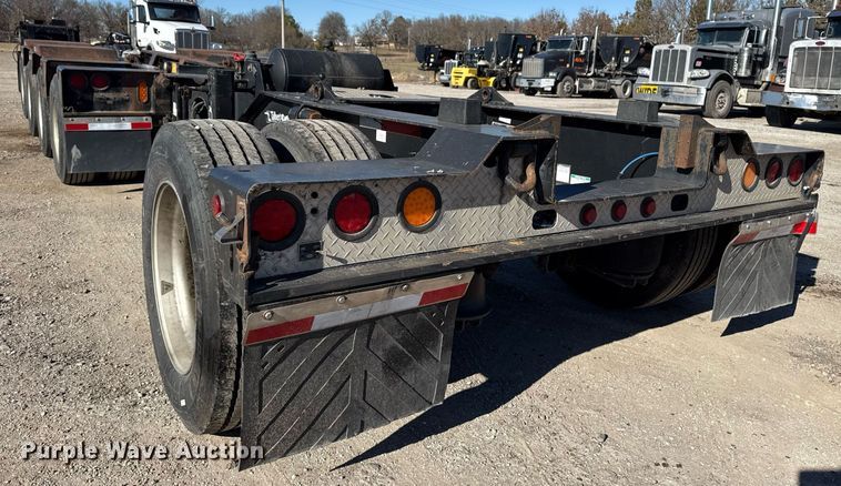 image for item DS3650 1996 Talbert 60T lowboy beam trailer