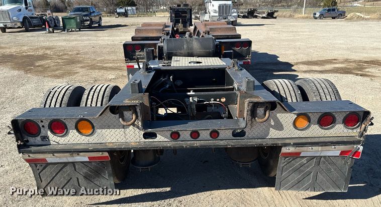 image for item DS3650 1996 Talbert 60T lowboy beam trailer