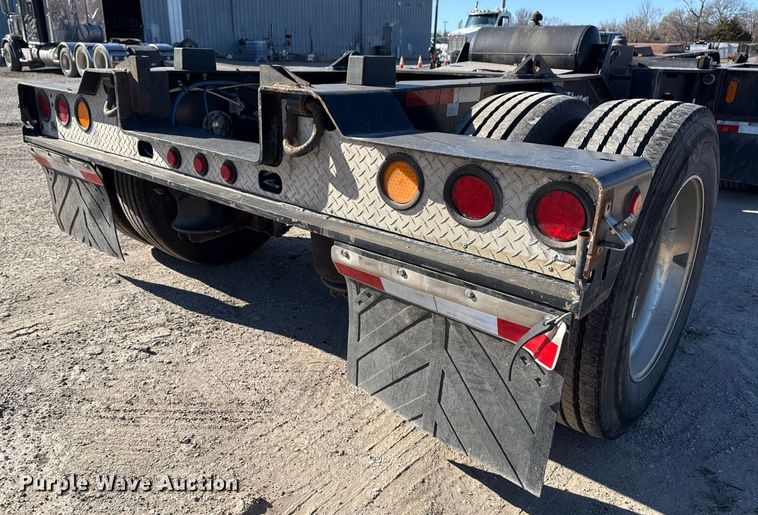 image for item DS3650 1996 Talbert 60T lowboy beam trailer