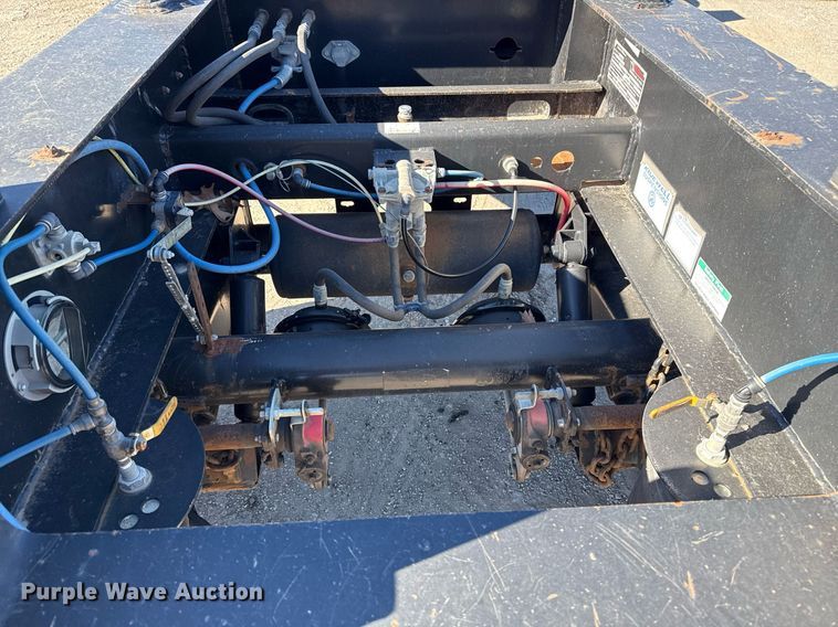 image for item DS3650 1996 Talbert 60T lowboy beam trailer