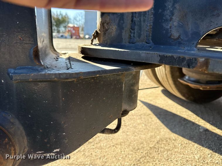 image for item DS3650 1996 Talbert 60T lowboy beam trailer