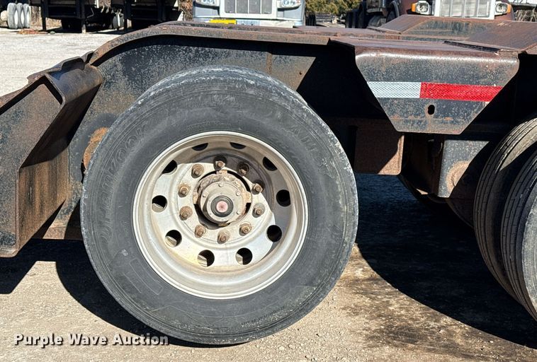 image for item DS3650 1996 Talbert 60T lowboy beam trailer