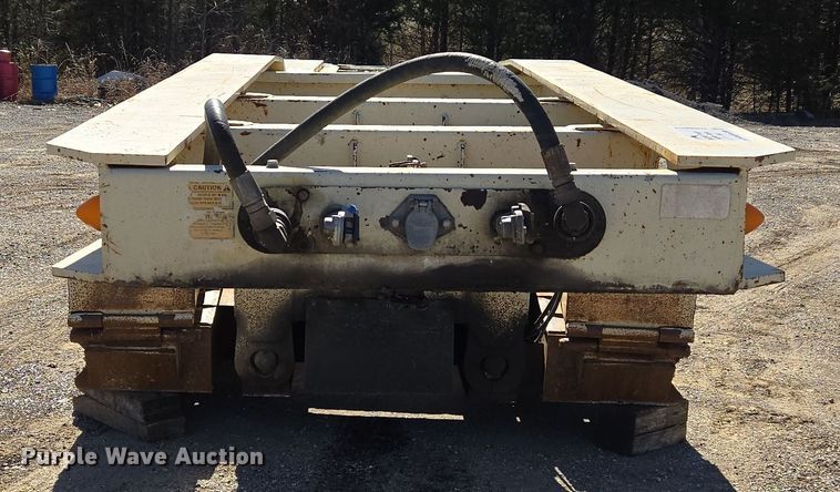 image for item DS3653 2009 Trail King TK110HDG-523 lowboy equipment trailer