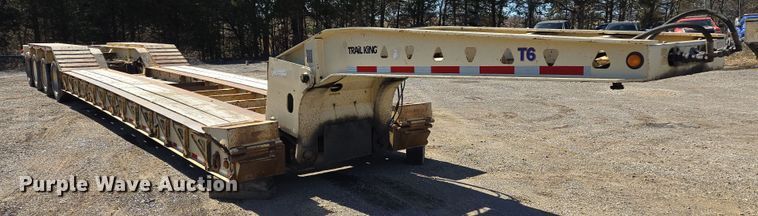 image for item DS3653 2009 Trail King TK110HDG-523 lowboy equipment trailer