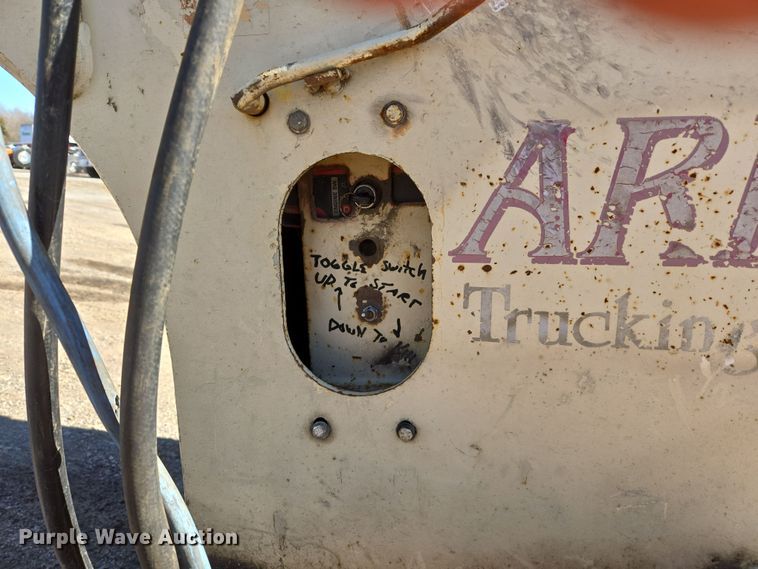 image for item DS3653 2009 Trail King TK110HDG-523 lowboy equipment trailer