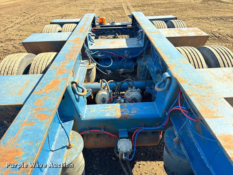 image for item DU3326 2003 Talbert T(4)DW-55-HPG-1-T1 lowboy equipment trailer