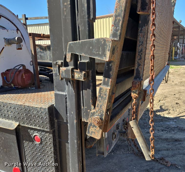 image for item DV1327 2008 Hino 268 flatbed truck