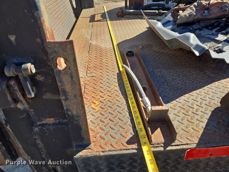 image for item DV1327 2008 Hino 268 flatbed truck