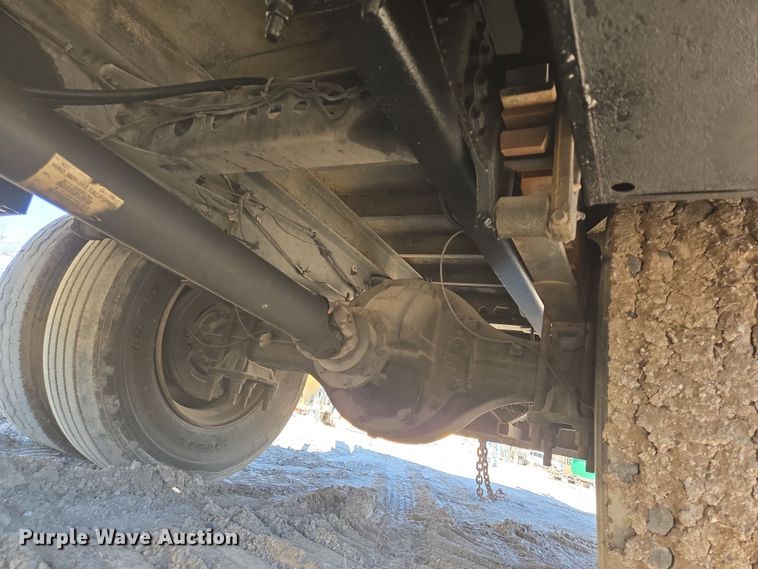 image for item DV1327 2008 Hino 268 flatbed truck