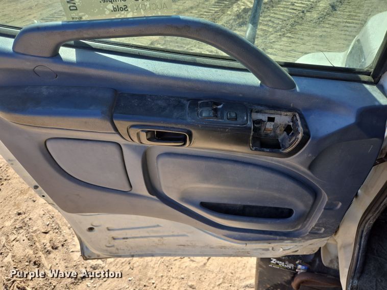 image for item DV1327 2008 Hino 268 flatbed truck