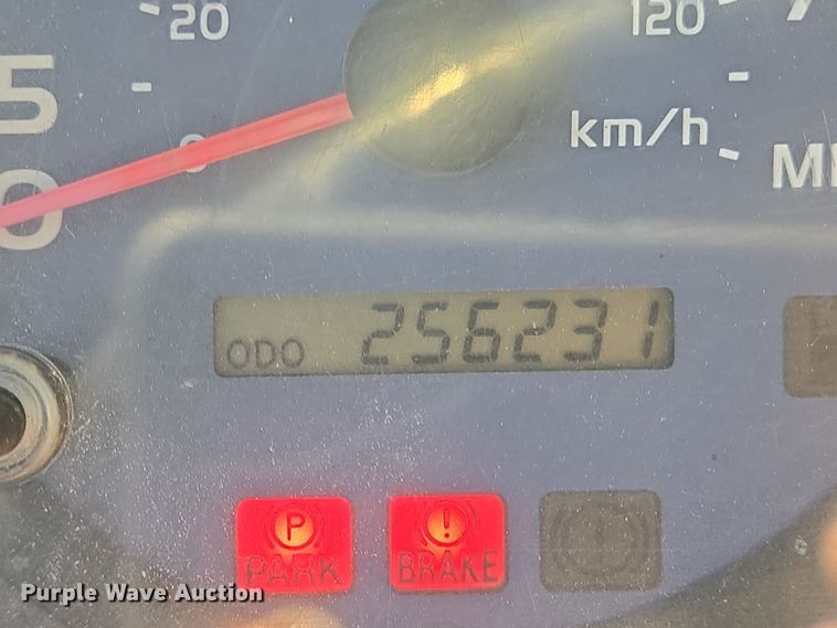 image for item DV1327 2008 Hino 268 flatbed truck