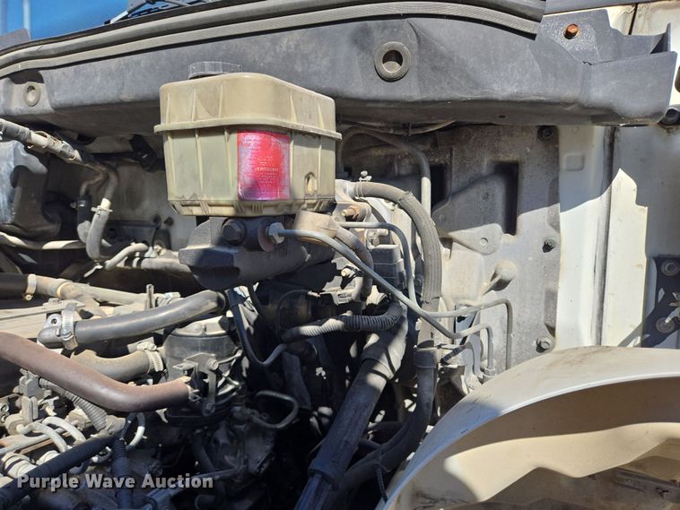 image for item DV1327 2008 Hino 268 flatbed truck