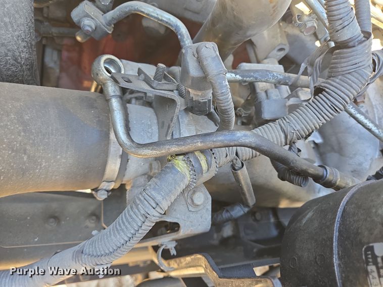 image for item DV1327 2008 Hino 268 flatbed truck