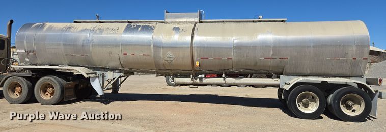 image for item DW8513 1987 Sunshine Stainless Tank & Equipment tank trailer