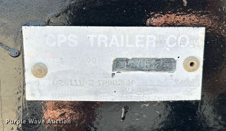 image for item DW8618 2000 CPS  Trailers bottom dump trailer