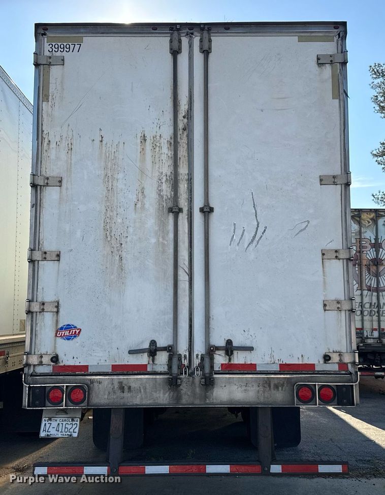 image for item EC3509 2008 Utility dry van trailer