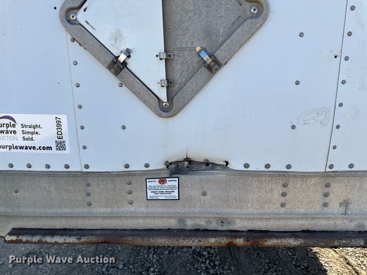 image for item ED3997 2003 Great Dane dry van trailer