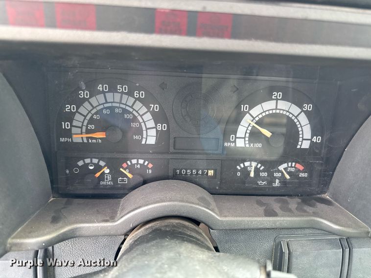 image for item ED4122 1995 Chevrolet C7 Topkick winch truck