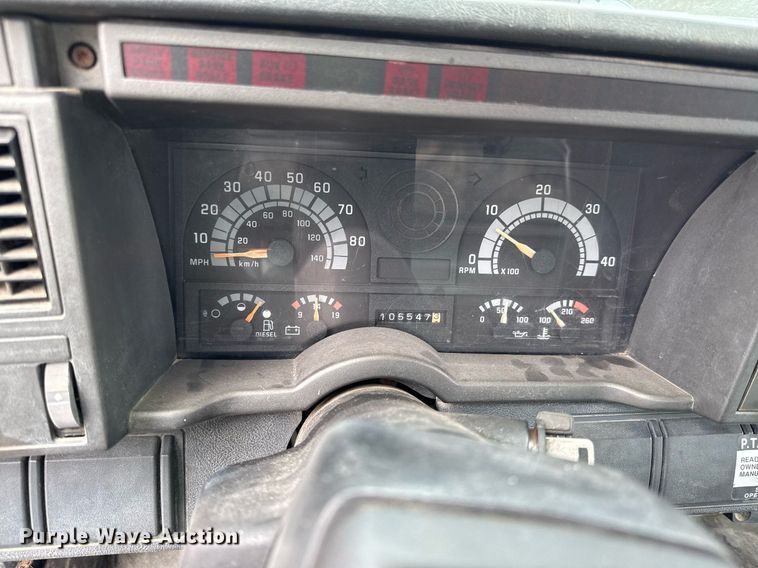 image for item ED4122 1995 Chevrolet C7 Topkick winch truck