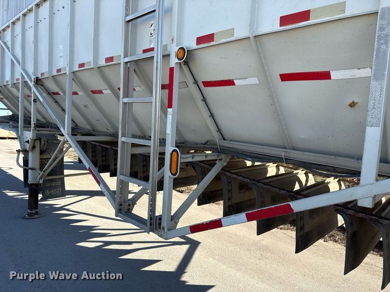 image for item ED5557 2008 Trinity Eagle Bridge live bottom trailer