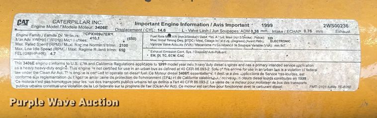 image for item EG5673 2007 Peterbilt 379 semi truck